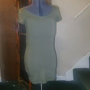 Green dress